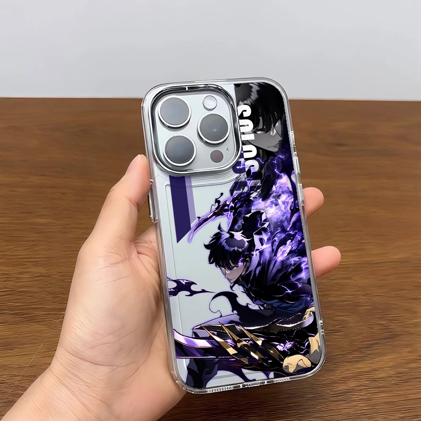 Solo Leveling Dark Ascension Case Series – Multiple Designs (iPhone 11–17, Pro/Max)