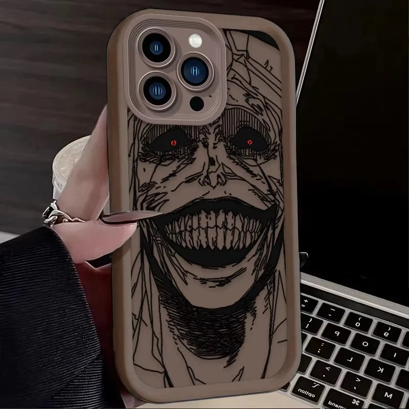 Solo Leveling Monarch Grin Case Collection – Multiple Colors (iPhone 11–16, Pro/Max)