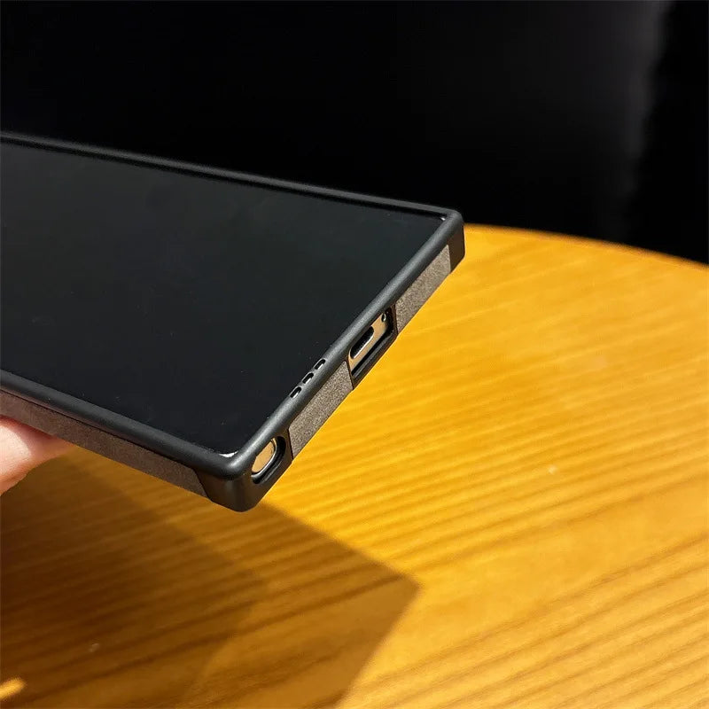 Pikachu Suede Texture Engraved Strap Case – (Samsung S22–S25, Ultra/Plus, A-Series)