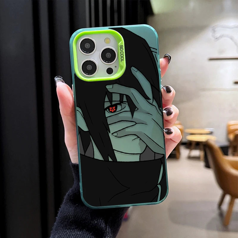 Itachi Sharingan Protective Case – Red Eye Designs (iPhone 11–17, Pro/Max)