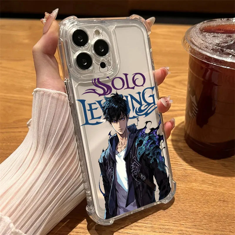 Solo Leveling Eternal Shadows Case Collection – Multiple Designs (iPhone 11–17, Pro/Max)