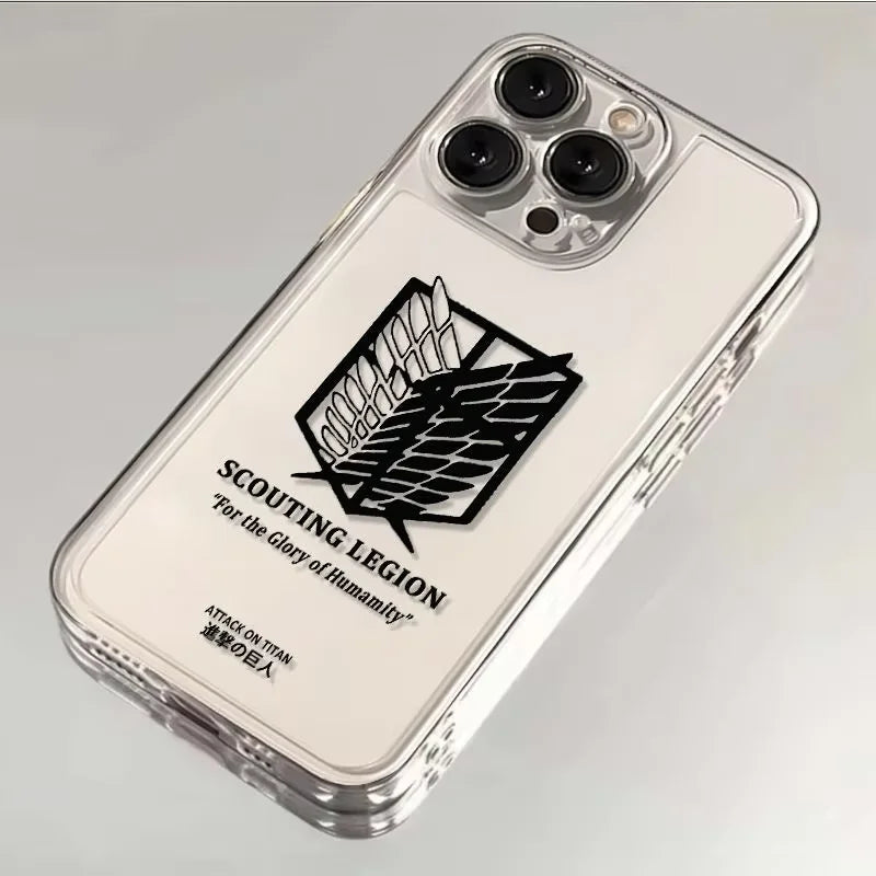 Attack on Titan Wings of Freedom Case – (iPhone 11–17, Pro/Max)