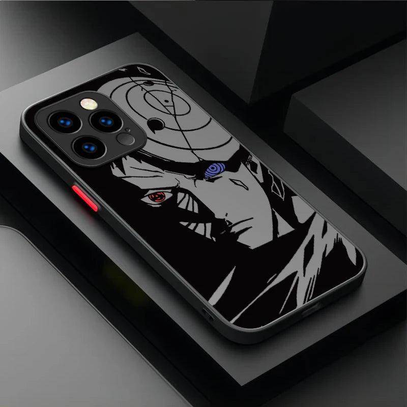 Naruto Shadow Case Series – Multiple Designs (iPhone 11–17, Pro/Max)