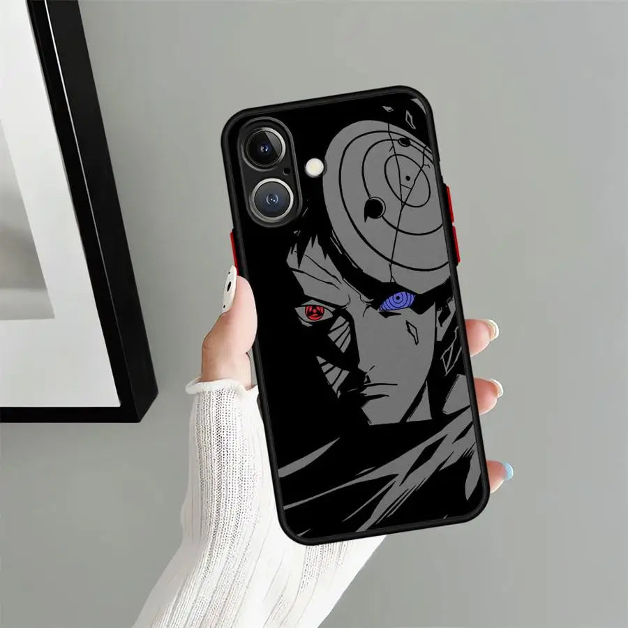 Naruto Shadow Case Series 2 – Multiple Designs (iPhone 11–17, Pro/Max)