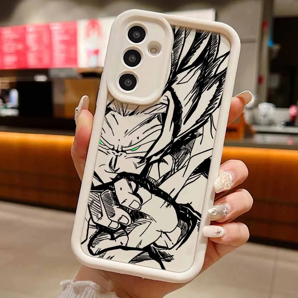 Dragon Ball Sketch Force Case Series (iPhone 11–17, Pro/Max)