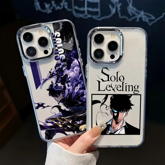 Solo Leveling Dark Ascension Case Series – Multiple Designs (iPhone 11–17, Pro/Max)