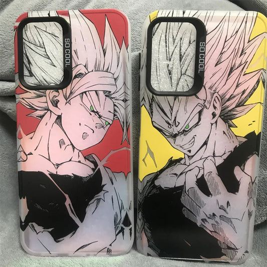 Saiyan Clash Color Edition Case Series (Samsung S20–S25, Ultra/Plus)