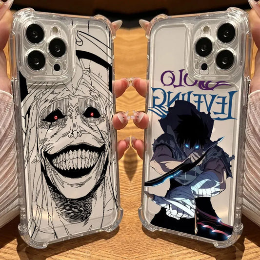 Solo Leveling Eternal Shadows Case Collection – Multiple Designs (iPhone 11–17, Pro/Max)