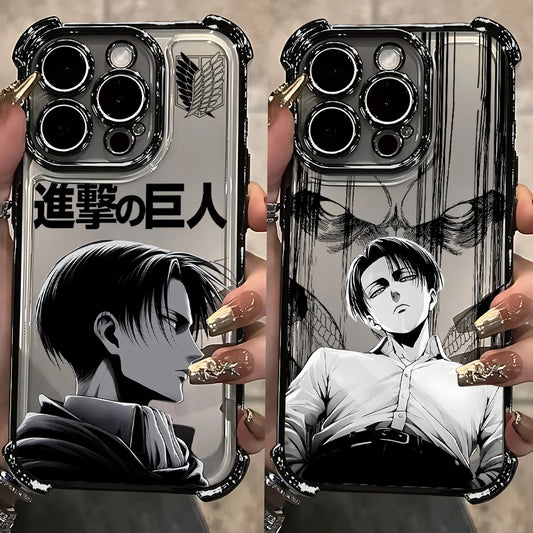 AOT Levi Signature Case Series - Multiple Designs (iPhone 11–17, Pro/Max)
