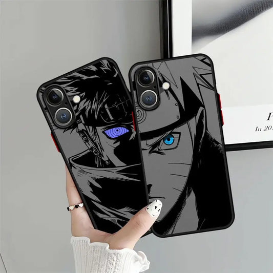 Naruto Shadow Case Series 2 – Multiple Designs (iPhone 11–17, Pro/Max)