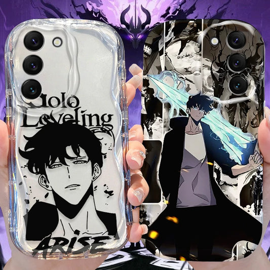 Solo Leveling Shadow Awakening Case Series – Multiple Designs (Samsung S20–S25, Ultra/Plus)