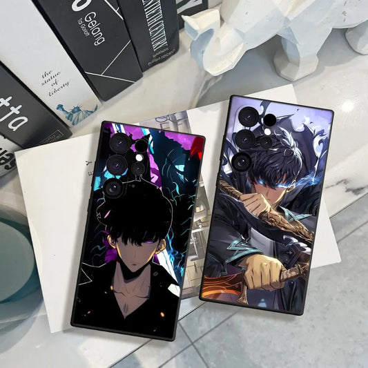 Solo Leveling Void Monarch Case Series – Multiple Designs (Samsung S20–S25, Ultra/Plus)