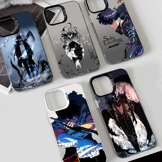 Solo Leveling Ascended Hunter Case Series – Multiple Designs (iPhone 11–16, Pro/Max)
