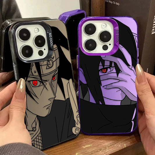 Itachi Sharingan Protective Case – Red Eye Designs (iPhone 11–17, Pro/Max)