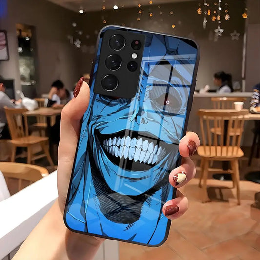 Solo Leveling Abyss Glow Case Series – Multiple Designs (Samsung S20–S25, Ultra/Plus)