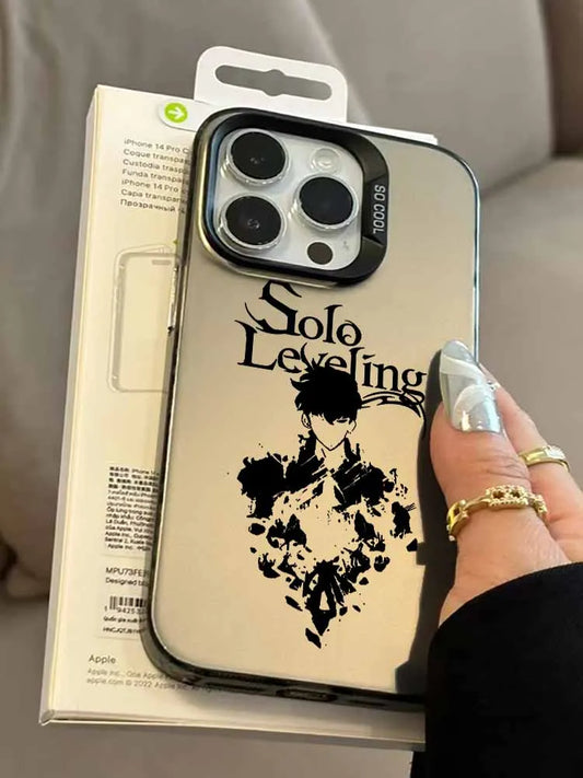 Solo Leveling Shadow Monarch Case Series – Multiple Colors (iPhone 11–17, Pro/Max)